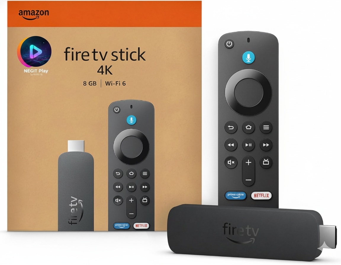 Amazon Fire TV Stick 4K con NEGIT Play